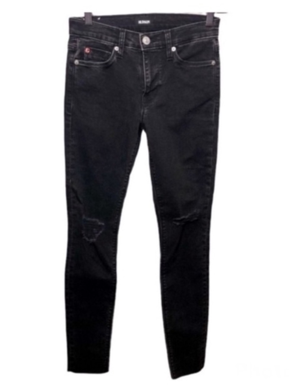 HUDSON “Natalie” Midrise Ankle Super Skinny Jeans 24